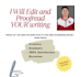 proofread and edit your writing