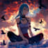 create cute cartoon illustrations, lofi art, anime,