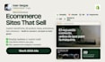 create a professional ecommerce web
