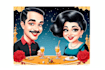 create a custom cartoon caricature for you