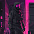 make a cyberpunk character art