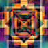 create abstract geometric digital art