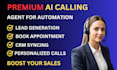 develop premium ai voice calling agent to boost your sales