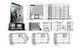 architect 2d floor plan floor draftsman mep plan full blueprints garden plan