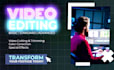 video editing logo editing