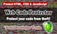 protect your HTML, CSS and javascript code