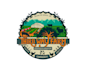 create awesome emblem, badge farm logo and flag design