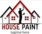 design outstanding painter logo with unlimited revision