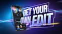 make your edit using your clips, music, style and ideas