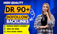 provide dr 90 dofollow contextual guest post backlinks