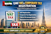 do corporate tax registration and vat registration