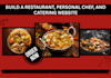 build a restaurant, personal chef, and catering website