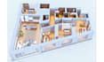 do photorealistic 3d floor plan rendering of 2d floor plans