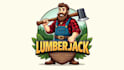 make a high quality lumberjack mascot logo with unlimited revision