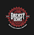 design flawless bicycle small motor mechanic logo