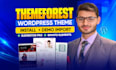 install themeforest or envato elements wordpress theme and demo import