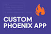 develop elixir phoenix fullstack web applications