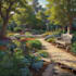 design landscape, backyard, garden, pool, and frontyard