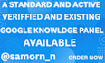 create approved google knowledge panel, knowledgepanel, personal or brand