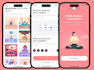 do meditation app wellness app fitness app yoga app health app calm clone app