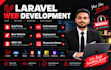 build a modern full stack website with laravel PHP and mysql