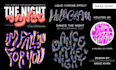 custom 3d shiny chrome and inflated typography