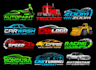 create creative bike logo with free source file