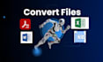 convert pdf and scan pages to excel, word, csv or json