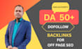 create off page SEO backlink service for website ranking