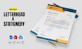 design ms word editable letterhead and stationery