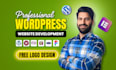 build, design, clone or create wordpress website, business website development