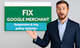fix google merchant center misrepresentation