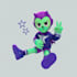 model your character in low poly 3d