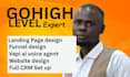 gohighlevel landing page vapi ai voice agent go high level funnel design expert