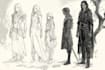design dnd fantasy character, and monster concept art
