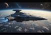 make a sci fi spaceship design