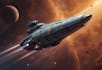 draw a sci fi spaceship model