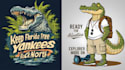 make high resolution t shirt mascot crocodile logo