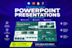 design professional corporate presentation slides for business and companies