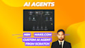 build ai agents using n8n, make com or code from scratch