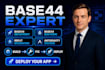 base44 expert base44 deployment base44 bug fixing base44 app replit antigravity