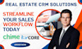setup real estate CRM lofty follow up boss podio globiflow kvcore chime idx