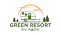 create modern rv logo design in high definition