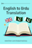 manually rewrite content between english and urdu