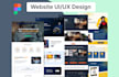 website ui ux design, figma website design, figma design
