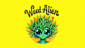 design a unique weed alien logo for your brand