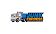 design unique truck junk express logo