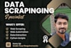 do web scraping, data extraction, web scraper in python
