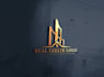 create simple vintage real state logo design