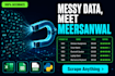 do web scraping, python automation and data mining